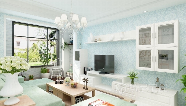 90㎡/兩室一廳一衛(wèi)/歐式