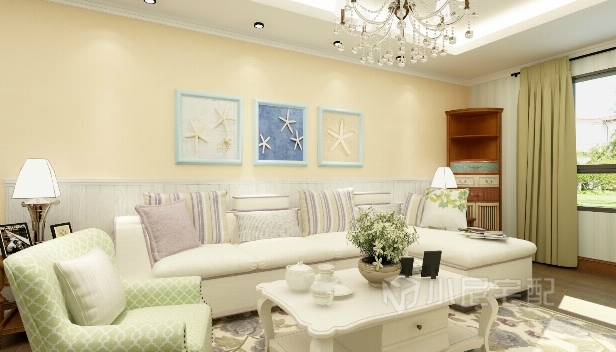 85㎡/兩室一廳一衛(wèi)/田園