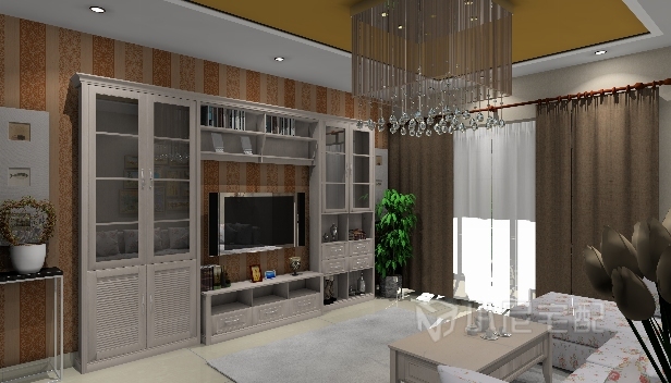 110㎡/三室兩廳一衛(wèi)/簡約