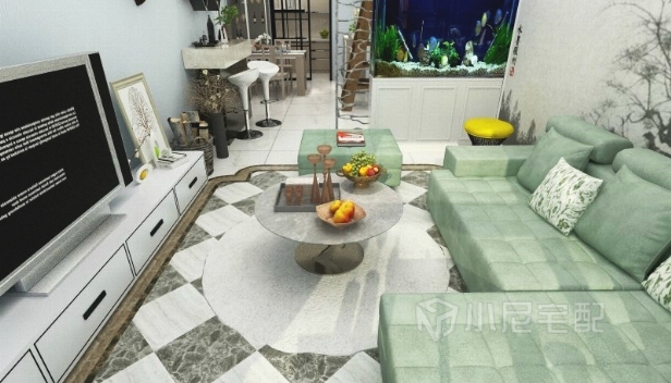 95.69㎡/三室兩廳兩衛(wèi)/現(xiàn)代