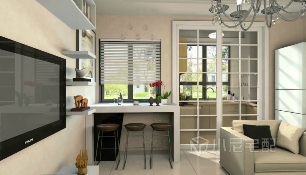 80㎡/兩室一廳一衛(wèi)/現(xiàn)代