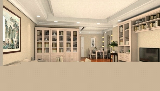 120㎡/三室兩廳兩衛(wèi)/簡約