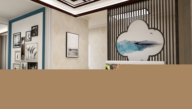 140㎡/三室一廳兩衛(wèi)/混搭