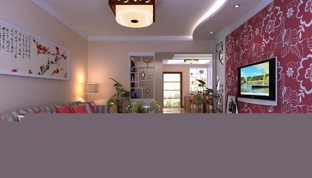 135㎡/三室兩廳兩衛(wèi)/簡約