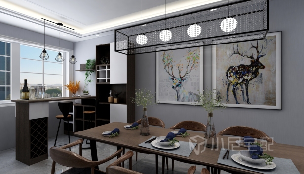 142㎡/三室一廳兩衛(wèi)/現(xiàn)代