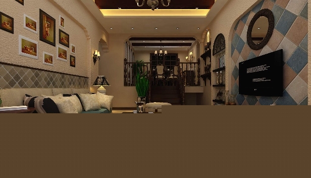 120㎡/復(fù)式/地中海