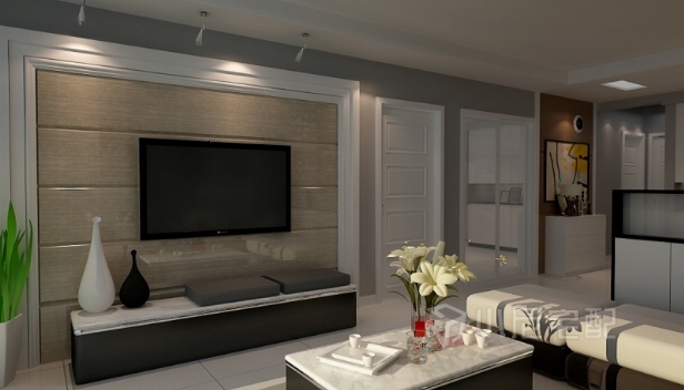 131㎡/三室兩廳兩衛(wèi)/簡約