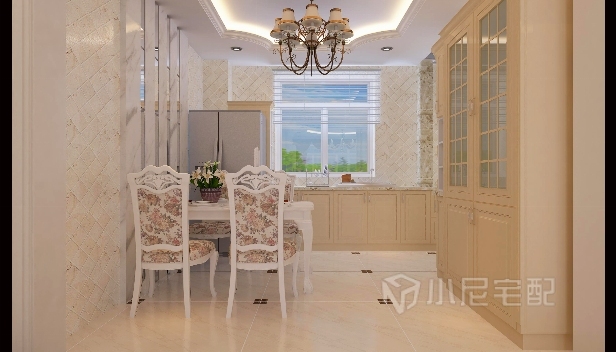 91.36㎡/三室兩廳兩衛(wèi)/歐式