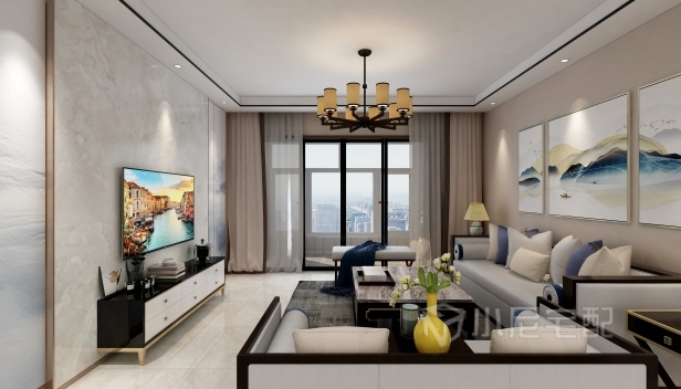 150㎡/一室兩廳兩衛(wèi)/中式