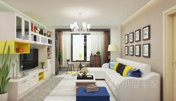 110㎡/兩室一廳兩衛(wèi)/現(xiàn)代