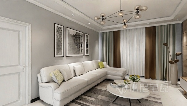 120㎡/三室兩廳兩衛(wèi)/現(xiàn)代