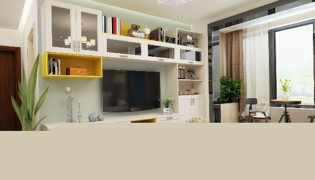 110㎡/兩室一廳兩衛(wèi)/現(xiàn)代