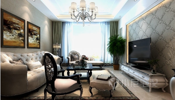 96㎡/兩室兩廳一衛(wèi)/簡(jiǎn)約