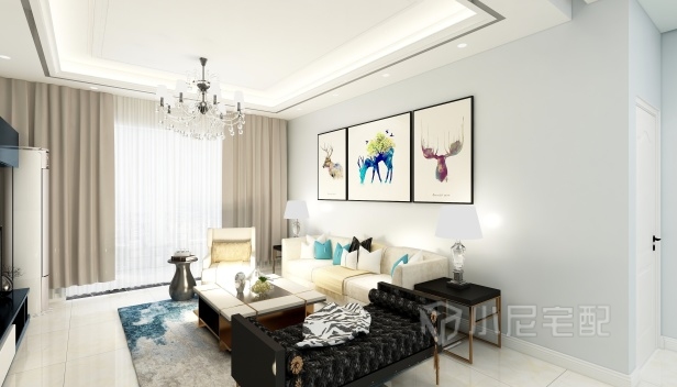 105㎡/三室兩廳一衛(wèi)/現(xiàn)代