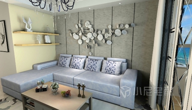 84㎡/兩室兩廳一衛(wèi)/中式