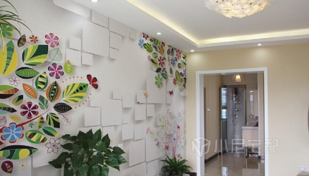 90㎡/兩室兩廳兩衛(wèi)/簡約