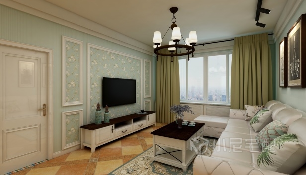 127㎡/三室兩廳一衛(wèi)/美式