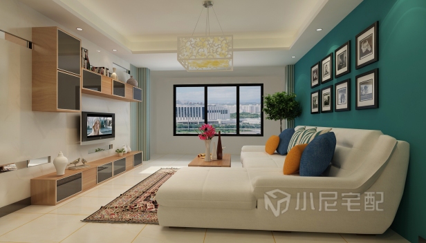 90㎡/兩室一廳一衛(wèi)/簡約