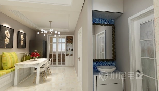 110㎡/三室兩廳一衛(wèi)/現(xiàn)代