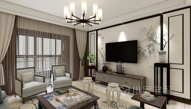 145㎡/四室兩廳兩衛(wèi)/中式