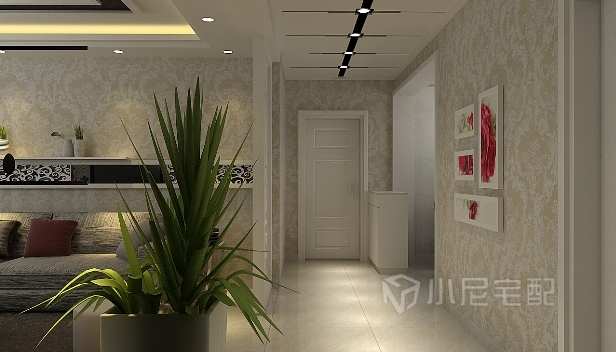 120㎡/三室兩廳兩衛(wèi)/混搭