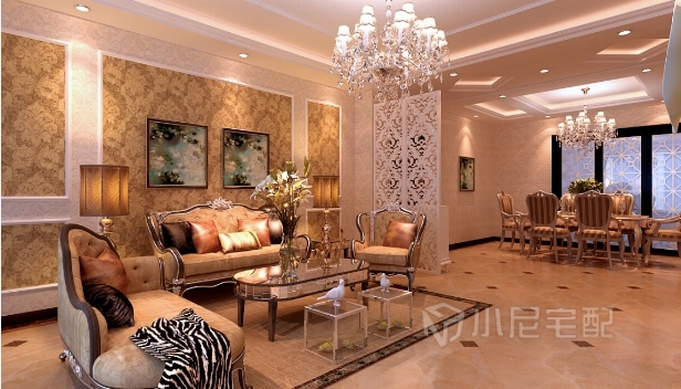 136㎡/三室兩廳兩衛(wèi)/歐式