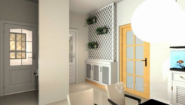 88㎡/兩室一廳一衛(wèi)/簡約