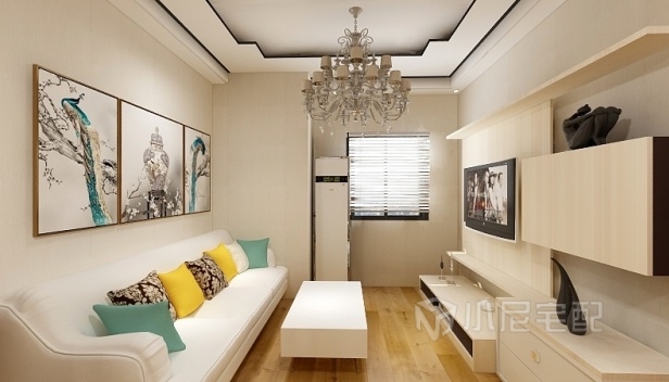 80㎡/兩室一廳一衛(wèi)/簡約