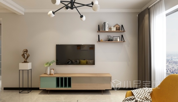 88㎡/兩室兩廳一衛(wèi)/現(xiàn)代