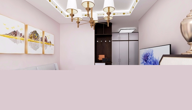 86.369㎡/兩室一廳兩衛(wèi)/地中海