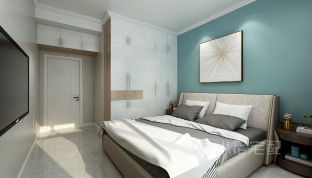 105㎡/兩室兩廳一衛(wèi)/現(xiàn)代